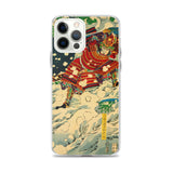 'Snow At Yoshino' by Yoshitoshi, 1867 - iPhone Case