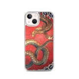 'Dragon' by Hokusai, ca. 1844 - iPhone Case