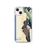 'Inume Pass in Kai Province' by Hokusai, ca. 1830 - iPhone Case