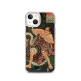 'The Cypress Pillar: Sagi-ike Heikuro' by Kuniyoshi, ca. 1855 - iPhone Case