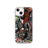 'Miyamoto Musashi Killing A Monster Bat' by Kuniyoshi, ca. 1830 - iPhone Case