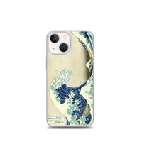 'The Great Wave Off Kanagawa' by Hokusai, ca. 1830 - iPhone Case