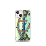 'Under Mannen Bridge at Fukagawa' by Hokusai, ca. 1830 - iPhone Case