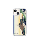 'Inume Pass in Kai Province' by Hokusai, ca. 1830 - iPhone Case