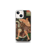 'The Cypress Pillar: Sagi-ike Heikuro' by Kuniyoshi, ca. 1855 - iPhone Case