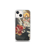 'Hojo Tokimasa Praying to the Sea Goddess' by Yoshitoshi, ca. 1885 - iPhone Case