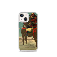 'Moonlight Patrol' by Yoshitoshi, ca. 1885 - iPhone Case