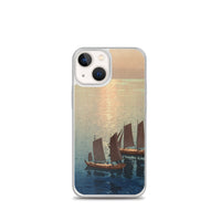 'Glittering Sea' by Yoshida Hiroshi, 1926 - iPhone Case