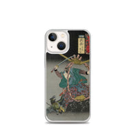 'Musa: Miyamoto Musashi' by Kuniyoshi, 1852 - iPhone Case