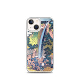 'Roben Waterfall at Mount Oyama in Sagami Province' by Hokusai, ca. 1832 - iPhone Case