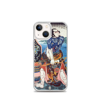 'Kanchikotsuritsu Shuki' by Kuniyoshi, ca. 1830 - iPhone Case