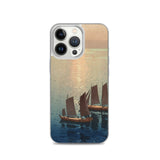 'Glittering Sea' by Yoshida Hiroshi, 1926 - iPhone Case