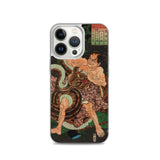 'The Cypress Pillar: Sagi-ike Heikuro' by Kuniyoshi, ca. 1855 - iPhone Case