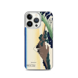 'Inume Pass in Kai Province' by Hokusai, ca. 1830 - iPhone Case