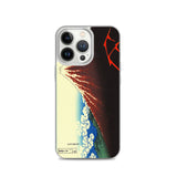 'Storm Beneath the Summit' by Hokusai, ca. 1830 - iPhone Case