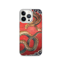 'Dragon' by Hokusai, ca. 1844 - iPhone Case