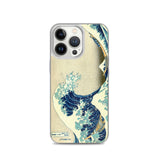 'The Great Wave Off Kanagawa' by Hokusai, ca. 1830 - iPhone Case