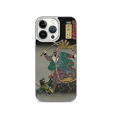 'Musa: Miyamoto Musashi' by Kuniyoshi, 1852 - iPhone Case