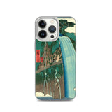 'Shimotsuke: Urami Waterfall on Mount Nikko' by Hiroshige, 1853 - iPhone Case