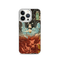 'Warabi: Inuyama Dosetsu' by Kuniyoshi, 1852 - iPhone Case