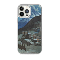 'The Matterhorn At Night' by Yoshida Hiroshi, 1925 - iPhone Case