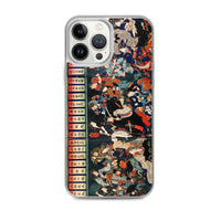 'The Great Thieves of Japan Compared' by Yoshitoshi, 1865 - iPhone Case