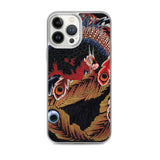 'Gansho-in Phoenix' by Hokusai, mid 1840s - iPhone Case