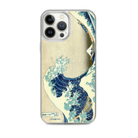 'The Great Wave Off Kanagawa' by Hokusai, ca. 1830 - iPhone Case