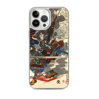 'Sasai Kyuzo Masayasu' by Kuniyoshi, ca. 1850 - iPhone Case