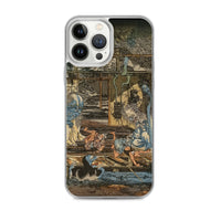 'Shozo Hayashiya's Ghost Stories: The Hundred Tales Of A Haunted House' by Kuniyoshi, ca. 1840 - iPhone Case