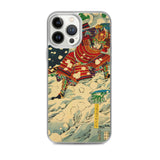 'Snow At Yoshino' by Yoshitoshi, 1867 - iPhone Case