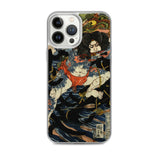 'Rorihakucho Chojun' by Kuniyoshi, ca. 1830 iPhone Case