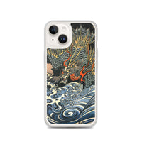 'Dragon' by Kuniyoshi, ca. 1831 - iPhone Case