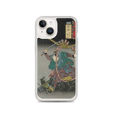 'Musa: Miyamoto Musashi' by Kuniyoshi, 1852 - iPhone Case