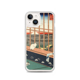 'Asakusa Ricefields and Torinomachi Festival' by Hiroshige, 1857 - iPhone Case