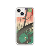 'The Plum Garden in Kameido' by Hiroshige, 1857 - iPhone Case