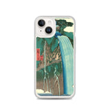 'Shimotsuke: Urami Waterfall on Mount Nikko' by Hiroshige, 1853 - iPhone Case