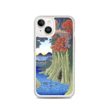 'Kai: Monkey Bridge' by Hiroshige, 1853 - iPhone Case