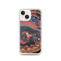 'Phoenix' by Hokusai, ca. 1844 - iPhone Case