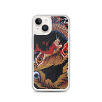 'Gansho-in Phoenix' by Hokusai, mid 1840s - iPhone Case