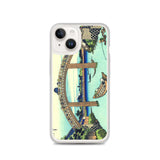 'Under Mannen Bridge at Fukagawa' by Hokusai, ca. 1830 - iPhone Case