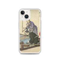 'Mother Meng's Teaching' by Yoshitoshi, ca. 1882 - iPhone Case