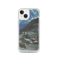 'The Matterhorn At Night' by Yoshida Hiroshi, 1925 - iPhone Case