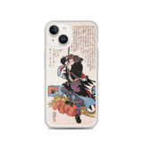 'Mase Chudayu Masaaki' by Kuniyoshi, 1847 - iPhone Case