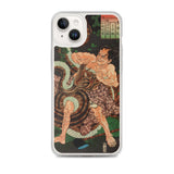 'The Cypress Pillar: Sagi-ike Heikuro' by Kuniyoshi, ca. 1855 - iPhone Case