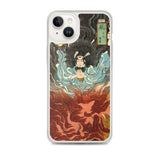 'Warabi: Inuyama Dosetsu' by Kuniyoshi, 1852 - iPhone Case