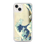 'The Great Wave Off Kanagawa' by Hokusai, ca. 1830 - iPhone Case