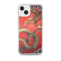 'Dragon' by Hokusai, ca. 1844 - iPhone Case