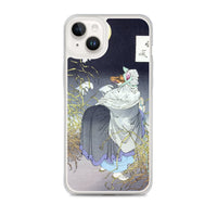 'The Cry Of The Fox' by Yoshitoshi, 1886 - iPhone Case