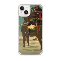 'Moonlight Patrol' by Yoshitoshi, ca. 1885 - iPhone Case